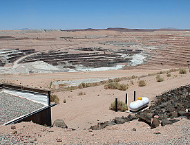 The Borax boron mine in Boron, CA. Photo by craigdietrich/Flickr.