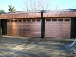 copper garage door