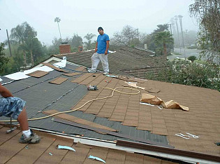 Roof work
