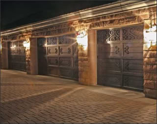 iron garage door