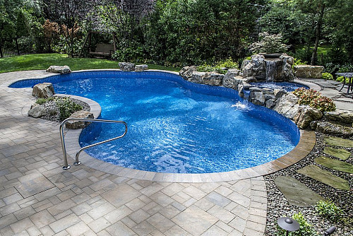 Pool and photo by Deck and Patio Company/Hometalk.com. 