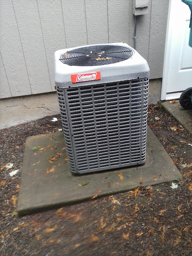 Replacement air conditioner outdoor unti